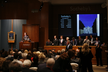 What percentage does sotheby's take in auction